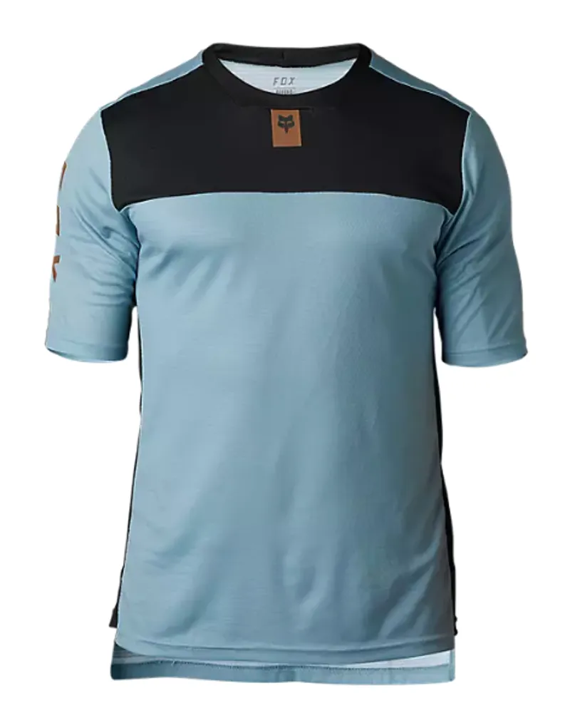 Fox Racing Defend Short Sleeve Jersey in Gunmetal 